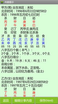 八字合婚月柱相害