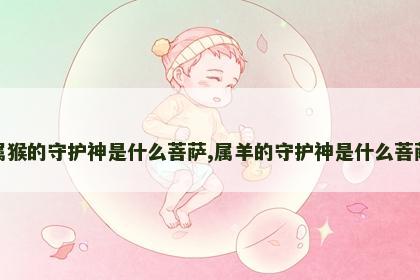 属猴的守护神是什么菩萨,属羊的守护神是什么菩萨