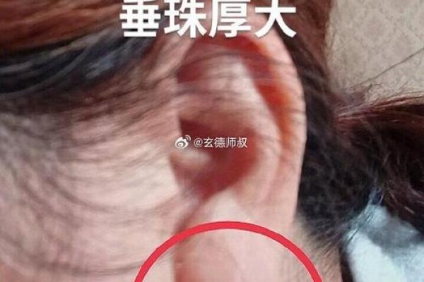 耳垂丰满面相：财富与福气的象征