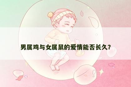 男属鸡与女属鼠的爱情能否长久？