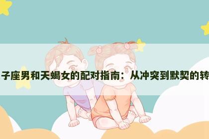 双子座男和天蝎女的配对指南：从冲突到默契的转变