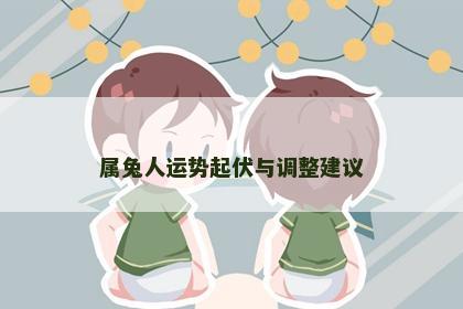 属兔人运势起伏与调整建议