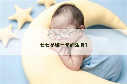 七七是哪一年的生肖？